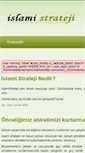 Mobile Screenshot of islamistrateji.com